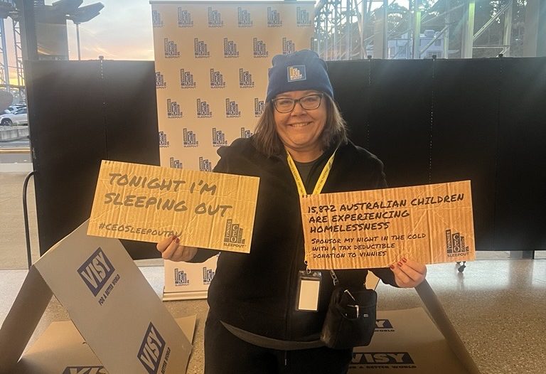 Leanne Brock, CEO Sleep Out