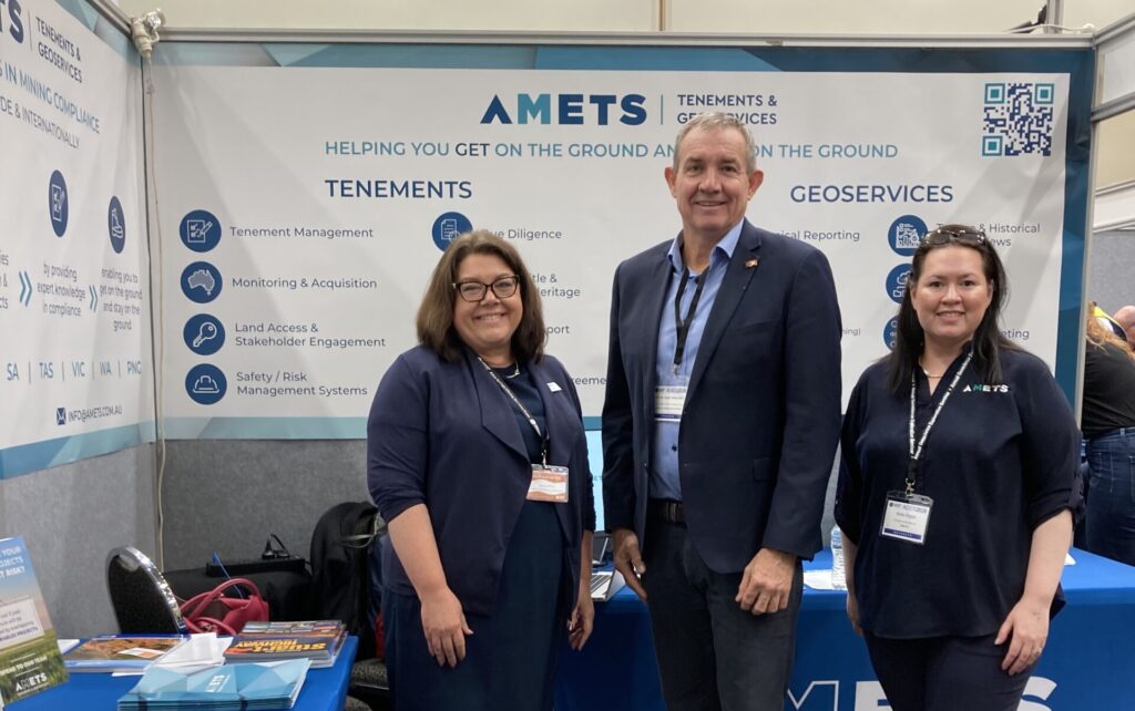 20260421 - AGES 2026 Booth - Leanne, Holly, Gerard Maley MLA